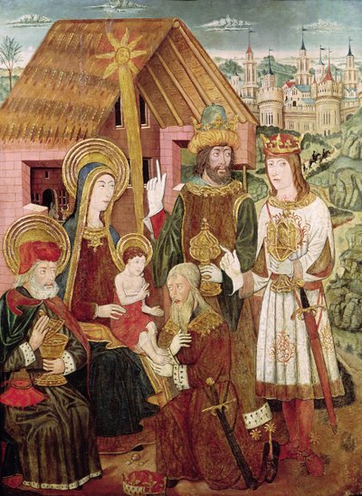 Adoration of the Magi by Pedro García de Benabarre